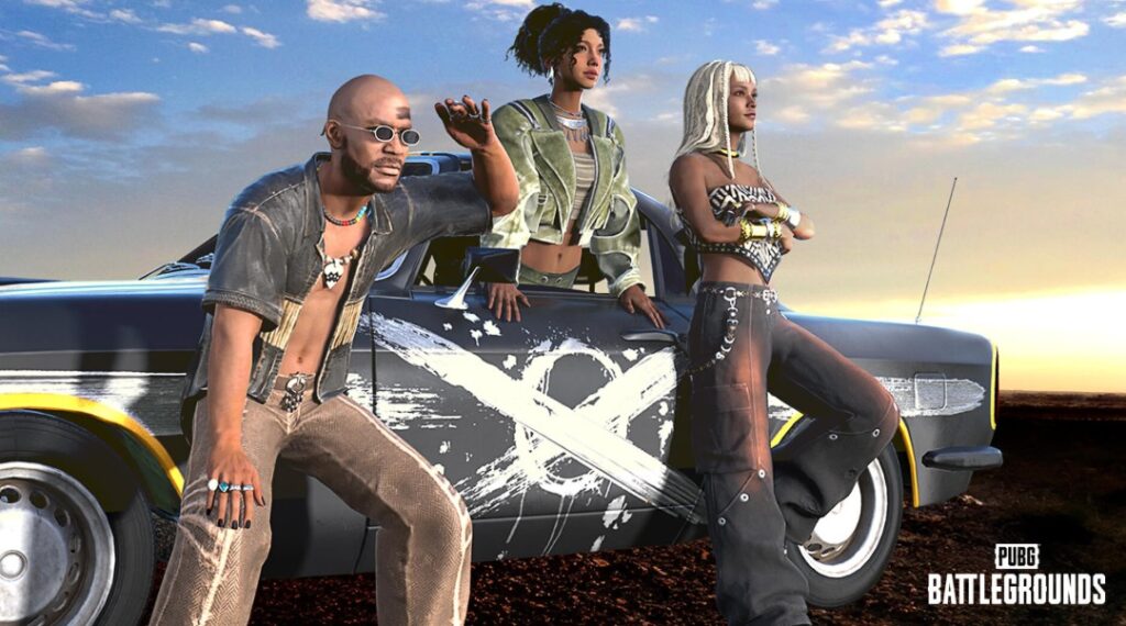 PUBG 2025 skins augusti